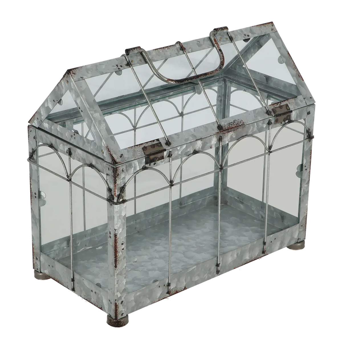 Esschert Design Small Indoor Plant Greenhouse with Lockable Lid - Home Deco London