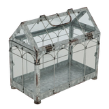 Esschert Design Small Indoor Plant Greenhouse with Lockable Lid - Home Deco London