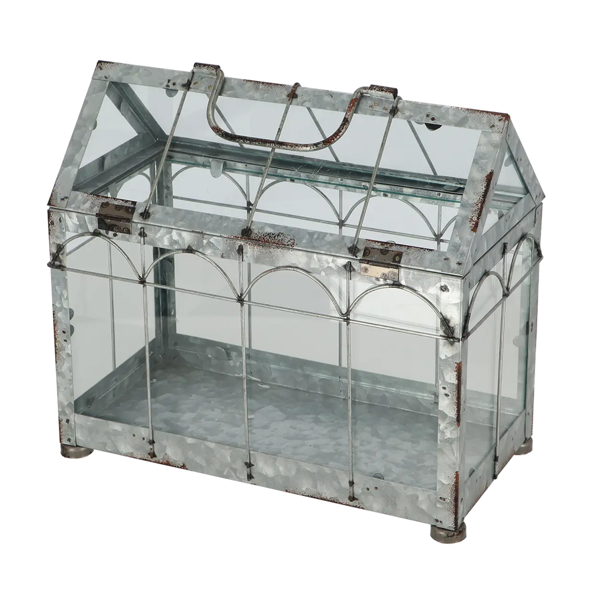 Esschert Design Small Indoor Plant Greenhouse with Lockable Lid - Home Deco London