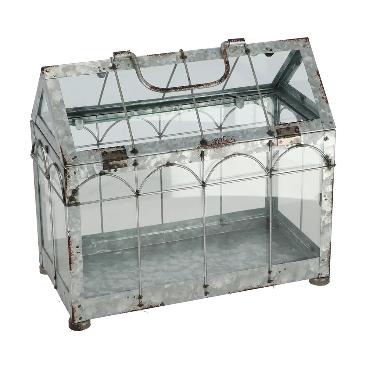 Esschert Design Small Indoor Plant Greenhouse with Lockable Lid - Home Deco London