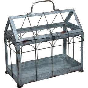 Esschert Design Small Indoor Plant Greenhouse with Lockable Lid - Home Deco London