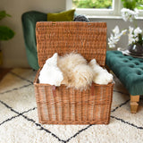 Elegant and sophisticated Extra Large Luxury Hamper showcasing its generous size for gifting or organisation, ideal as an extra large hamper.