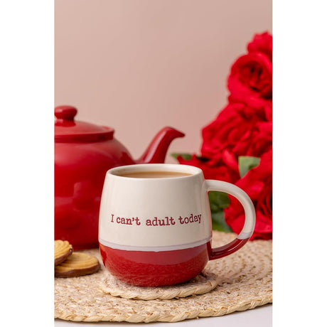 Price & Kensington Mug I Can't Adult Today 340ml - Home Deco London