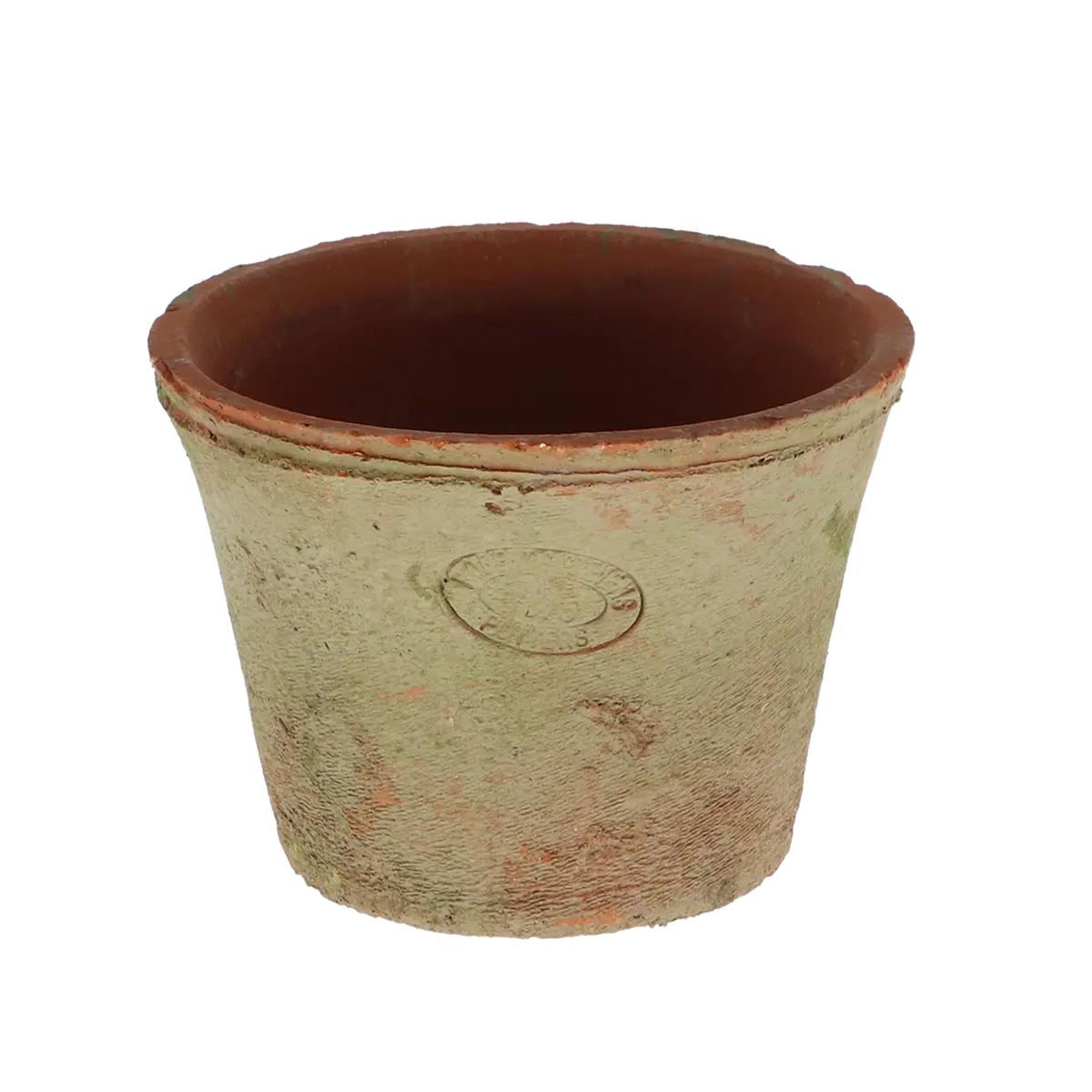 Handmade 16cm Aged Terracotta Flower Pot - Stylish Garden Planter by Esschert Design - Home Deco London