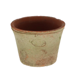 Handmade 16cm Aged Terracotta Flower Pot - Stylish Garden Planter by Esschert Design - Home Deco London