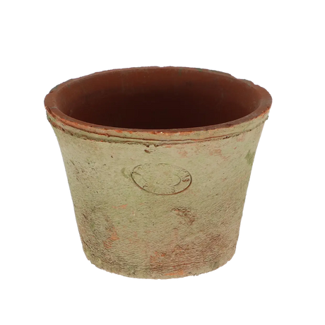 Handmade 16cm Aged Terracotta Flower Pot - Stylish Garden Planter by Esschert Design - Home Deco London