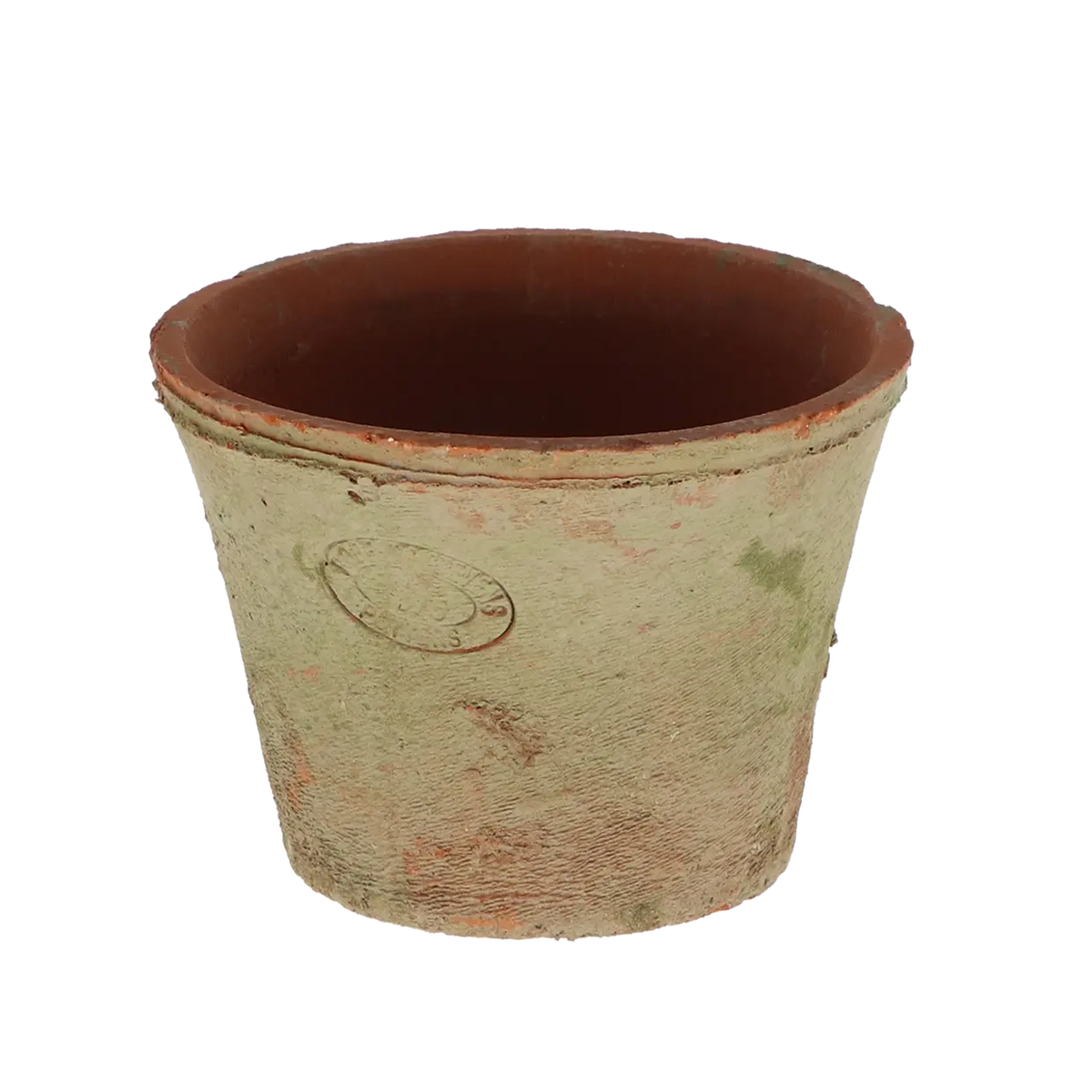 Handmade 16cm Aged Terracotta Flower Pot - Stylish Garden Planter by Esschert Design - Home Deco London