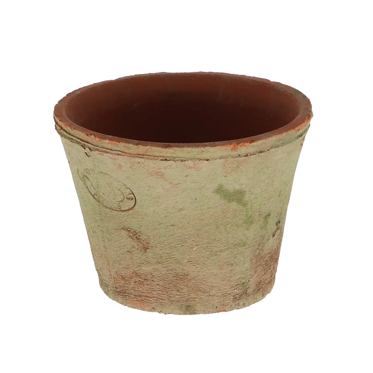 Handmade 16cm Aged Terracotta Flower Pot - Stylish Garden Planter by Esschert Design - Home Deco London
