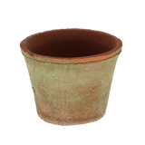 Handmade 16cm Aged Terracotta Flower Pot - Stylish Garden Planter by Esschert Design - Home Deco London