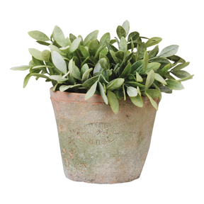 Handmade 16cm Aged Terracotta Flower Pot - Stylish Garden Planter by Esschert Design - Home Deco London