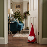 Christmas Gonk Door Stop with Ho Ho Ho Detail