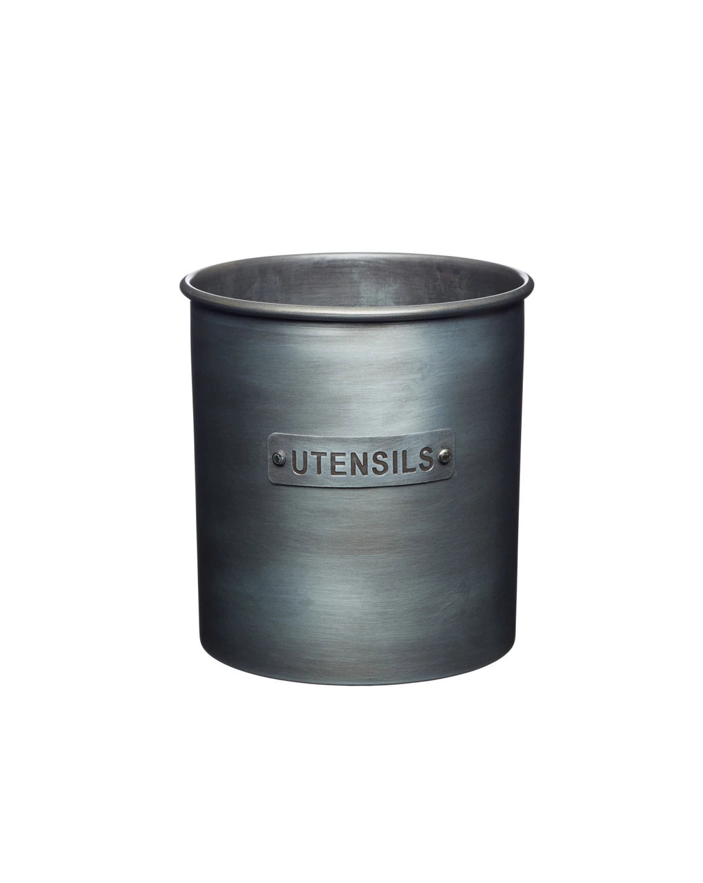 Industrial Kitchen Vintage-Style Metal Utensil Holder