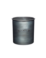 Industrial Kitchen Vintage-Style Metal Utensil Holder