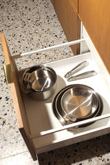 Pyrex Infinity Stainless steel saucepan with removable handle 20cm - Removable handle sold separately - Currently on Order - Orders will be delivered from the 15/10/2026.