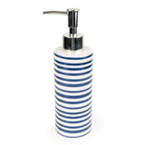 Jeff Banks Bathroom Set Stripes Blue - Home Deco London