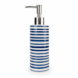Jeff Banks Bathroom Set Stripes Blue - Home Deco London
