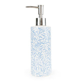 Jeff Banks Ceramic Bathroom Set Leafy Trellis Blue - Home Deco London