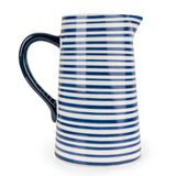 Jeff Banks Large Jug - Stripes Blue