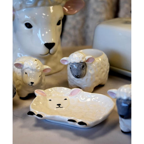 Julia Sheep Ceramic Spoon Rest - Home Deco London