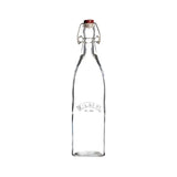 Kilner Clip Top Square Bottle 1 Litre Pack of 4 - Home Deco London