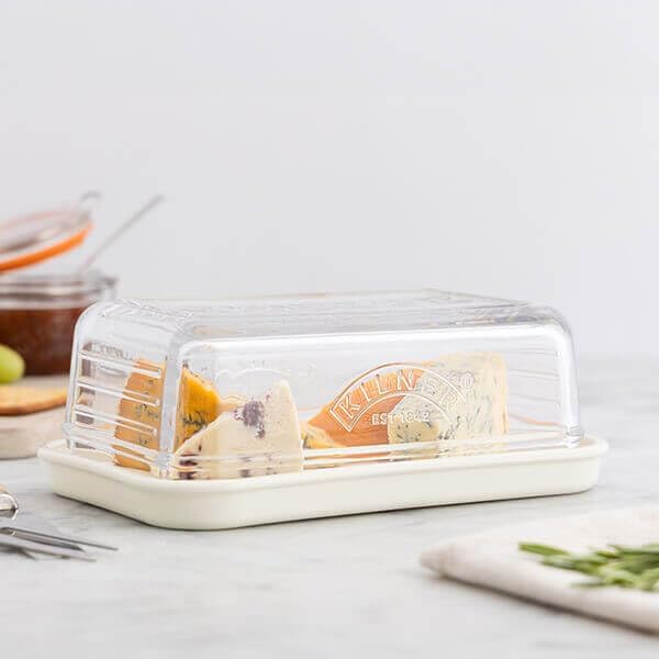 Kilner Glass Cheese Storage Dish with Dual Function - Home Deco London