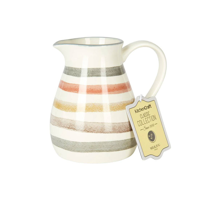 KitchenCraft Classic Collection Ceramic Milk Jug 500ml - Home Deco London