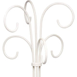 KitchenCraft Classic Collection Wrought Iron Mug Tree Stand Cream - Home Deco London