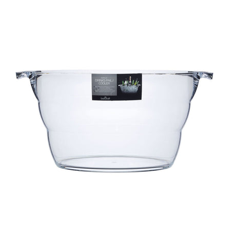 Barcraft Extra Large Acrylic Drinks Pail with Handles - Home Deco London