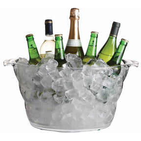 Barcraft Extra Large Acrylic Drinks Pail with Handles - Home Deco London