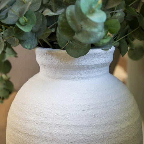 57cm Large Traditional Vase displayed in a stylish living room, enhancing the decor with elegance.