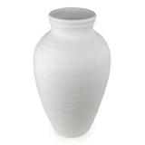 Slim view of the 57cm Large Traditional Vase, a timeless piece for elegant home styling.