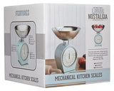 Living Nostalgia Vintage Blue Mechanical Scales