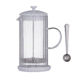 Price & Kensington Luxe French Press White Cafetiere 1 Litre White - Home Deco London