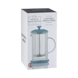 Price & Kensington Luxe French Press White Cafetiere 350ml Bluebell - Home Deco London