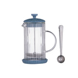 Price & Kensington Luxe French Press White Cafetiere 350ml Bluebell - Home Deco London