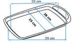 Pyrex asimetriA Metal baking tray with silicone handle