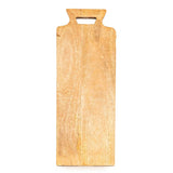 Large Mango Wood Serving Board with Handle 48cm - Home Deco London