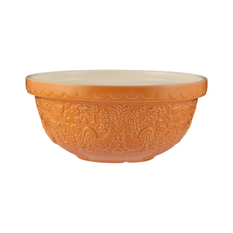 Mason Cash Home to Roost Mixing Bowl 24cm Orange - Home Deco London