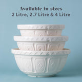 Mason Cash Colour Mix S24 24cm Cream Mixing Bowl - Home Deco London