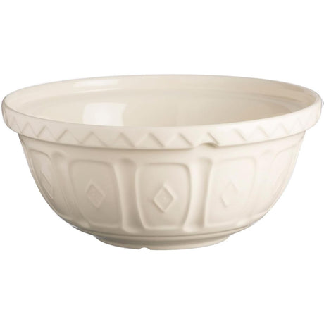 Mason Cash Colour Mix S24 24cm Cream Mixing Bowl - Home Deco London