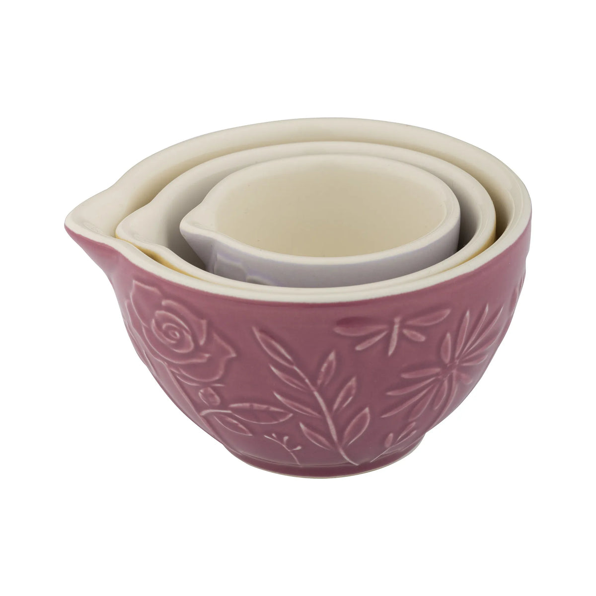 Mason Cash In The Meadow Floral Measuring Cups Set of 3 - Home Deco London