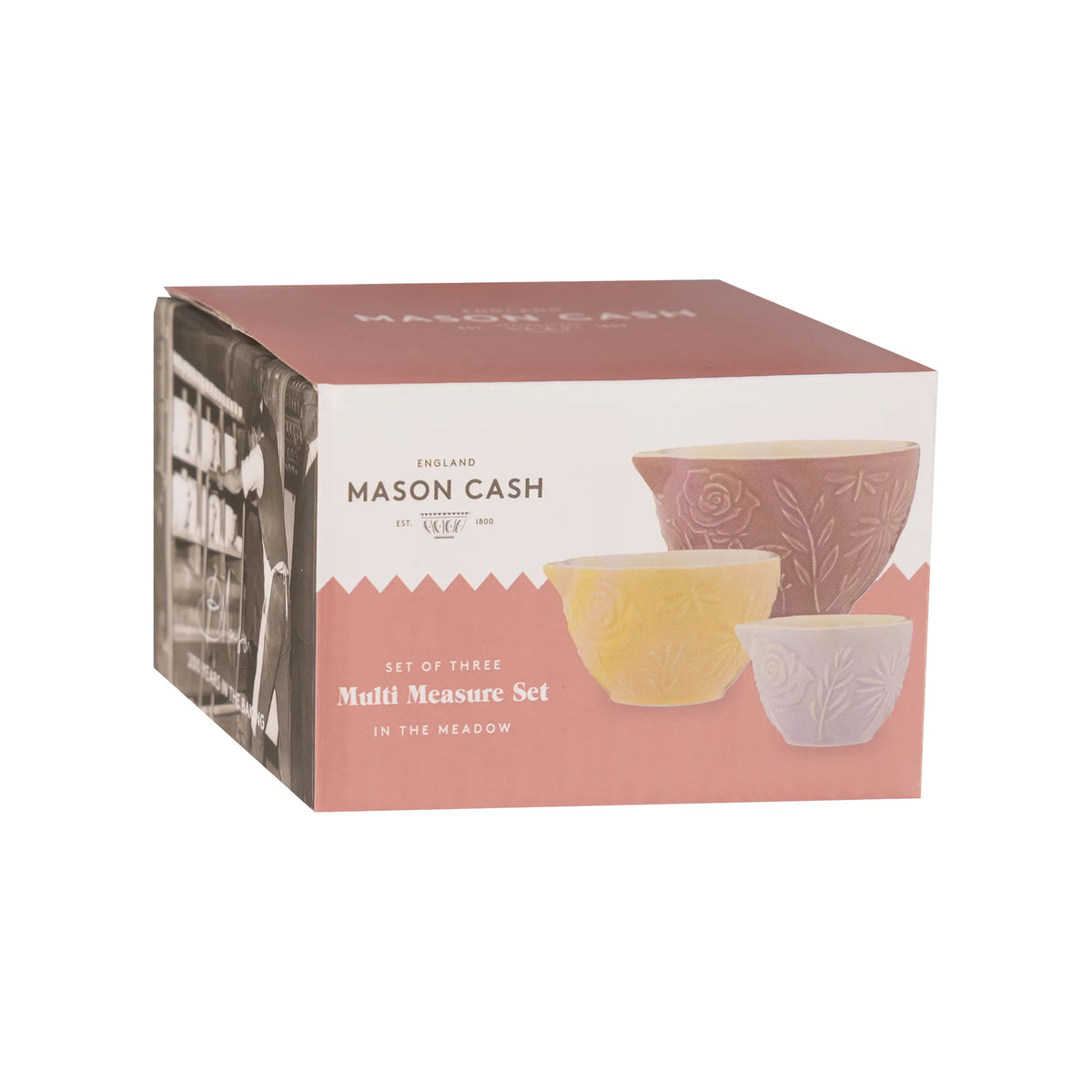 Mason Cash In The Meadow Floral Measuring Cups Set of 3 - Home Deco London