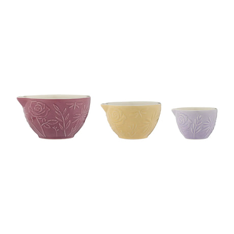 Mason Cash In The Meadow Floral Measuring Cups Set of 3 - Home Deco London