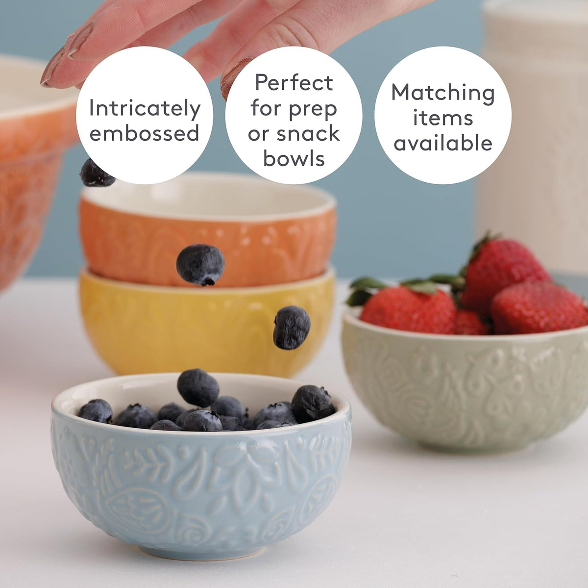 Mason Cash Home To Roost 200ml Preparation Bowls Set Of 4 - Home Deco London