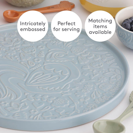 Mason Cash Home To Roost Round Serving Platter 30cm - Home Deco London