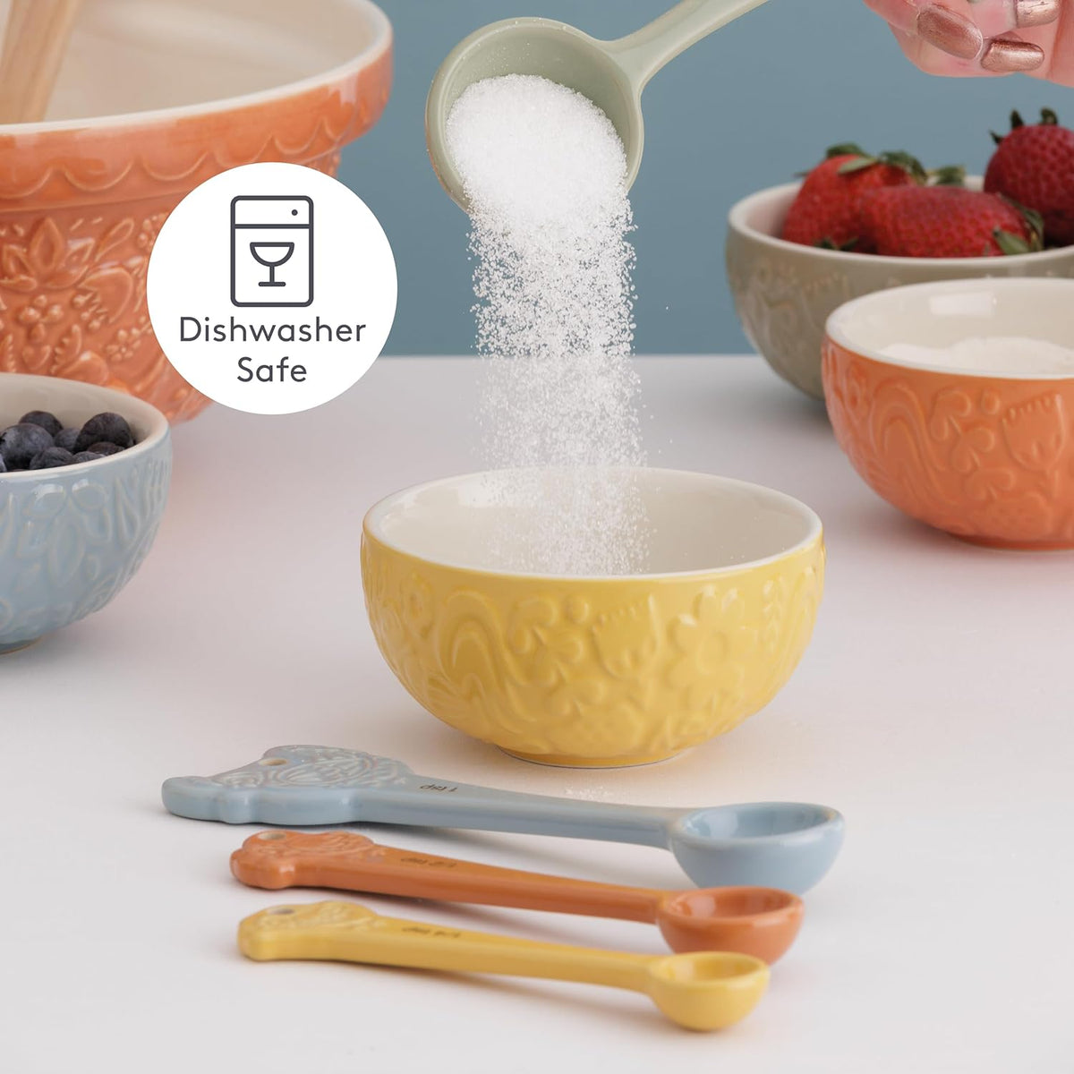 Mason Cash Home to Roost 4-Piece Measuring Spoon Set - Home Deco London