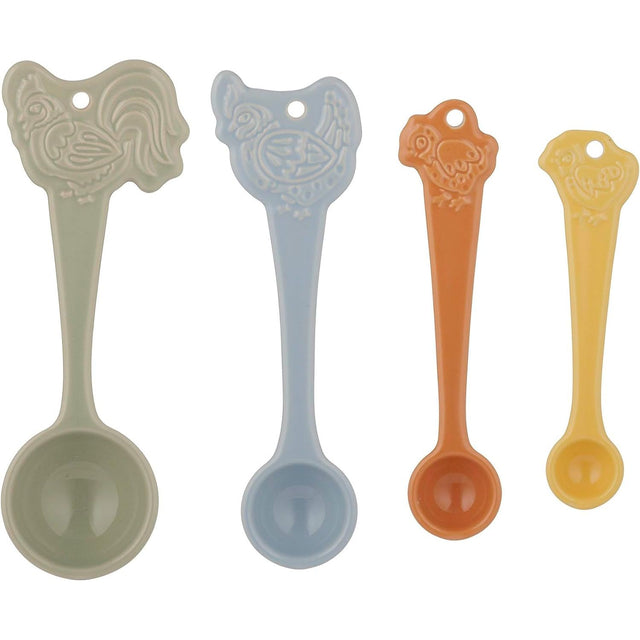 Mason Cash Home to Roost 4-Piece Measuring Spoon Set - Home Deco London