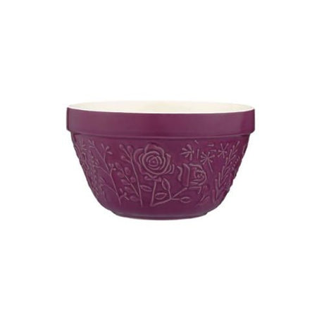 Mason Cash In The Meadow Pudding Basin 16cm - Durable Stoneware, Floral Design, Dishwasher Safe - Home Deco London