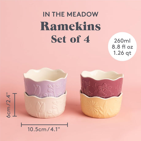 Mason Cash In The Meadow Ramekins Set of 4 - Home Deco London