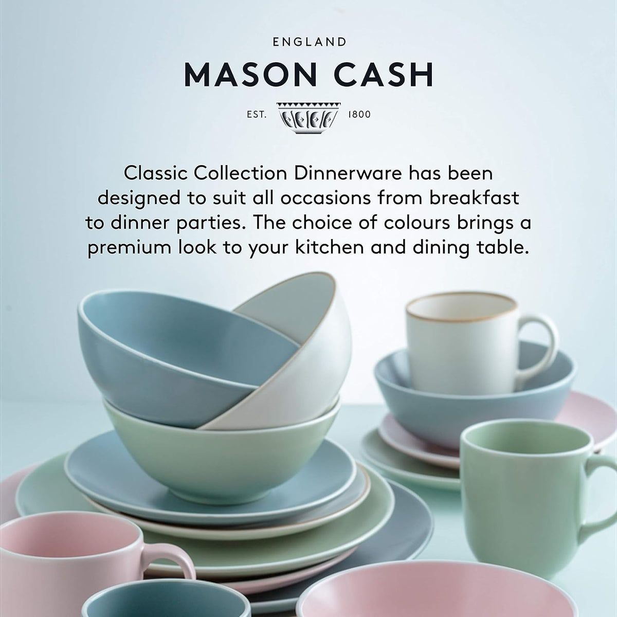 Mason Cash Ramekin Set of Four Classic White 9cm - Home Deco London